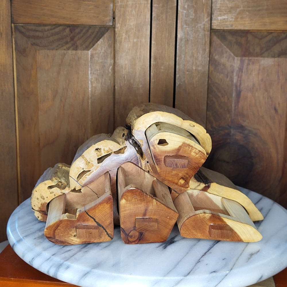 Wood Carved Jewely Holder - Picture 12 of 15